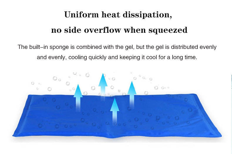 Cool Pet Pad -Non-Toxic Gel, No Water Needed