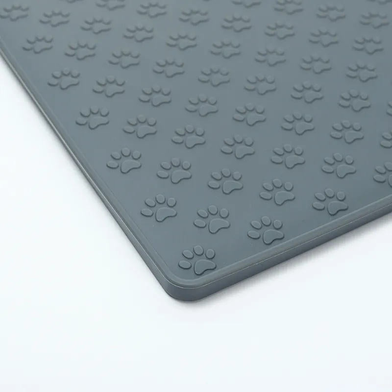 Pet Placemat for Dog and Cat,Mat for Prevent Food and Water Overflow