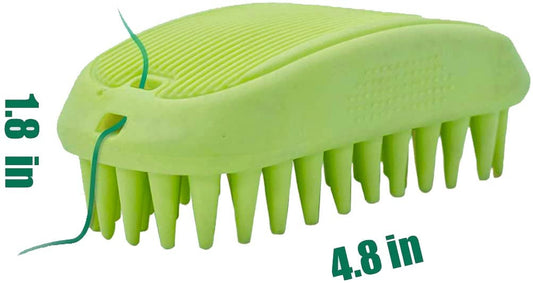 Pet Silicone Shampoo Brush