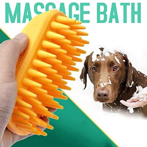 Pet Silicone Shampoo Brush