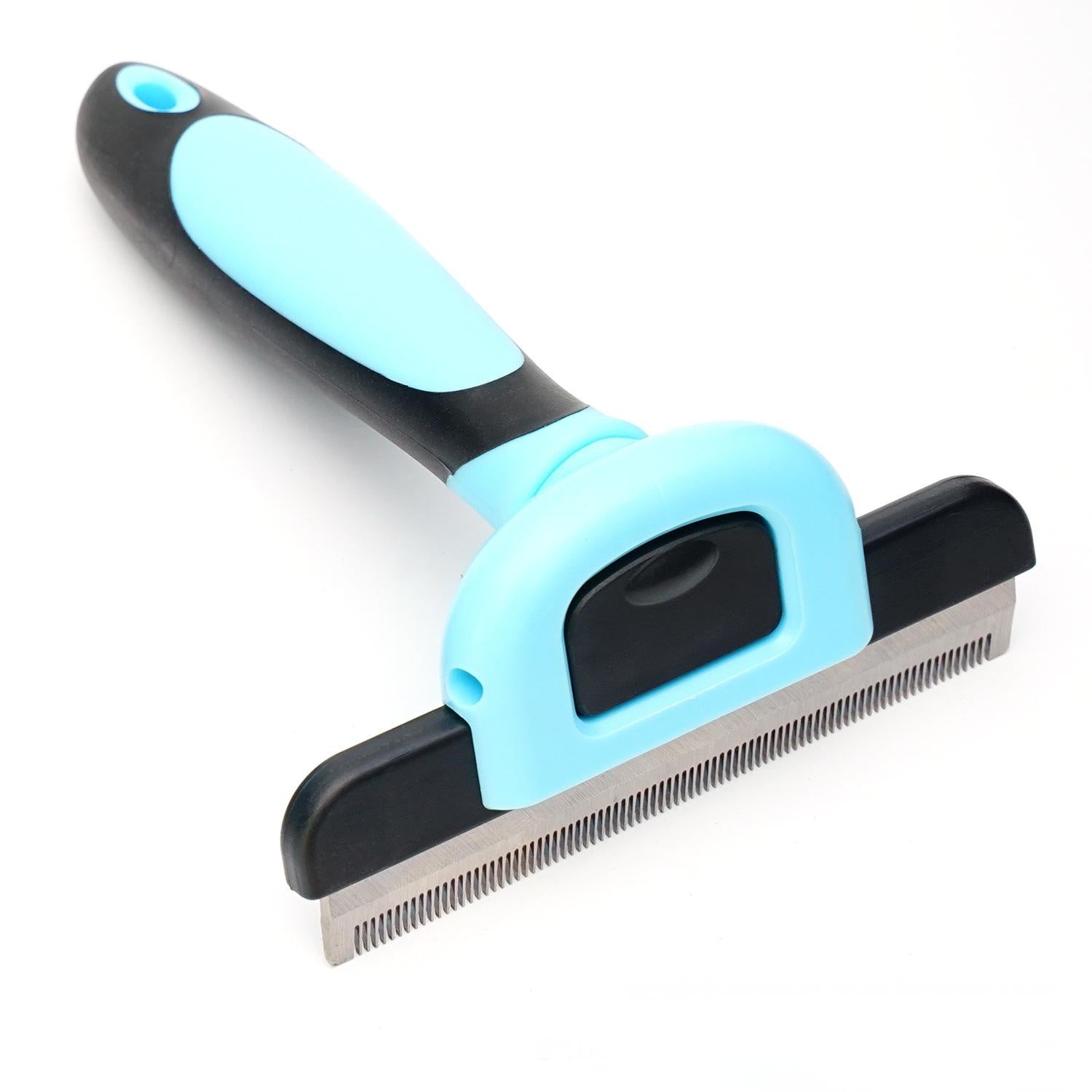 Pet Grooming Brush, Deshedding Tool for Dogs & Cats