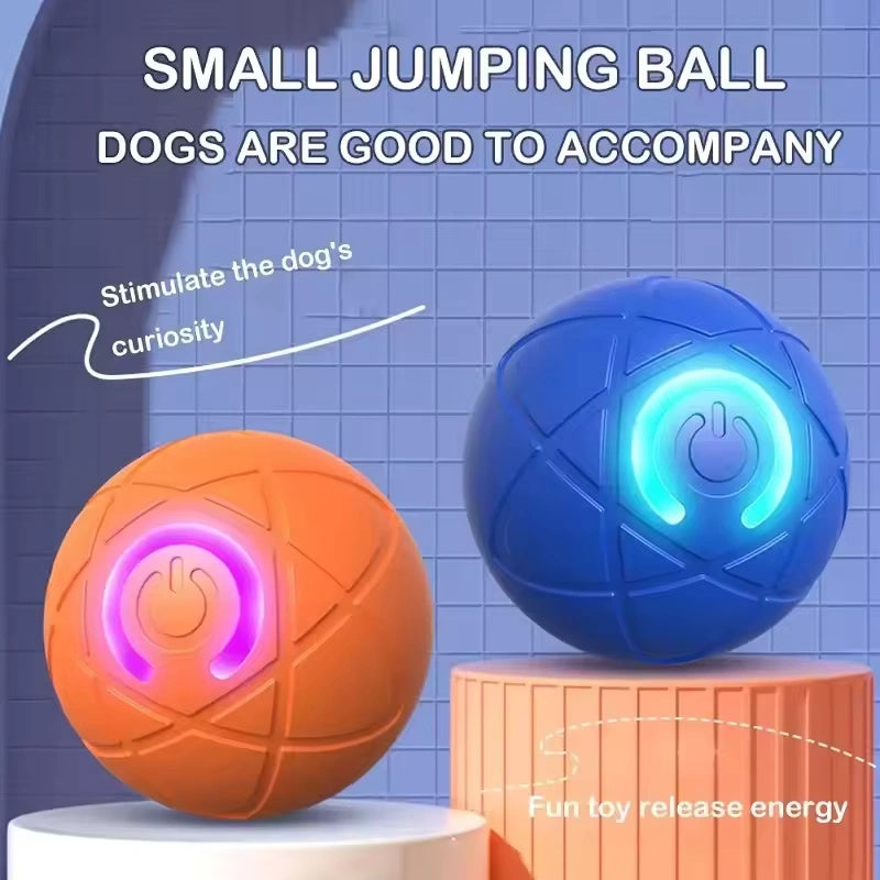 Dog Toy Ball Interactive Rolling Ball Auto Moving Dog Toy Two Modes Rechargeable Automatic Ball Pet Toy Supplies