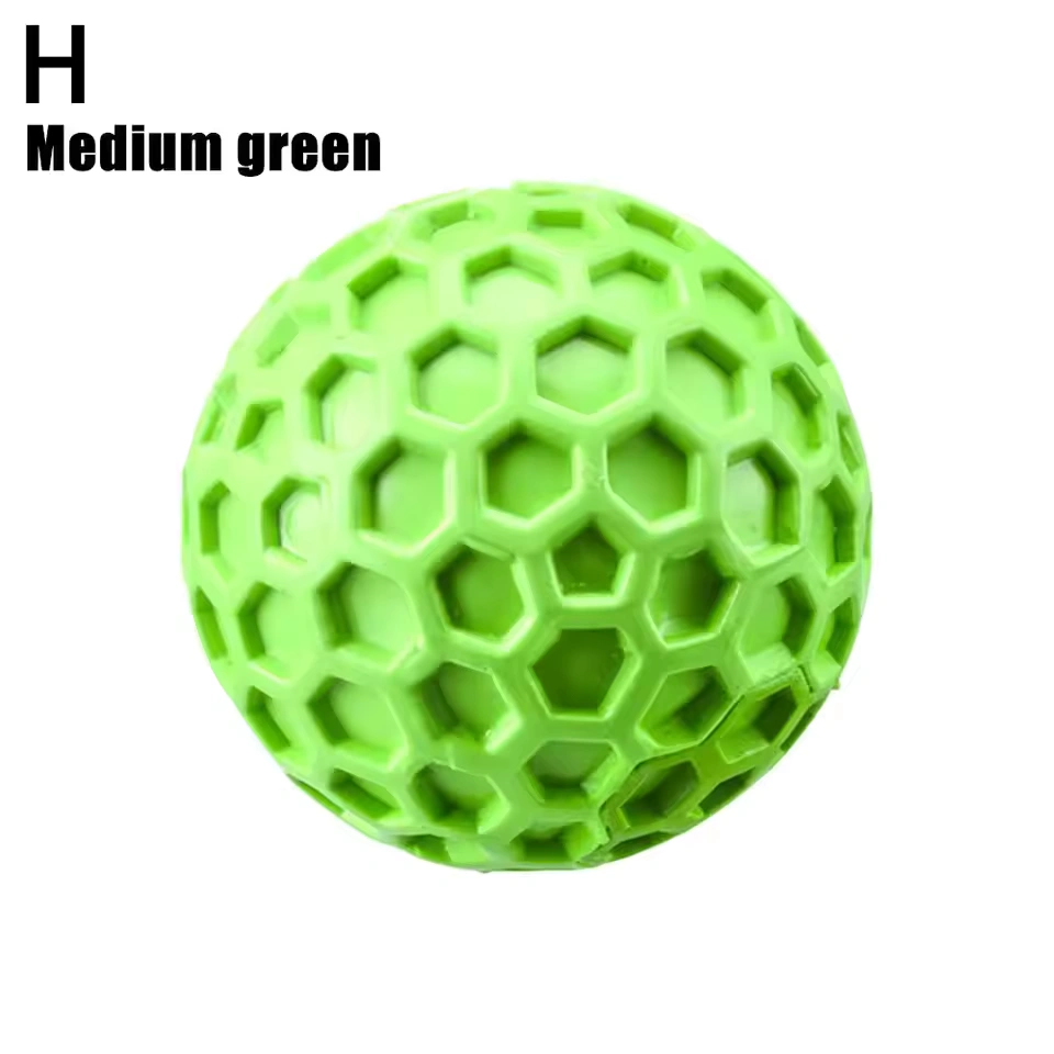 Squeaky Dog Ball Interactive Chew Toy for Aggressive Chewers Large Breeds Anxiety Relief Teeth Cleaning Outdoor Waterproof Toy