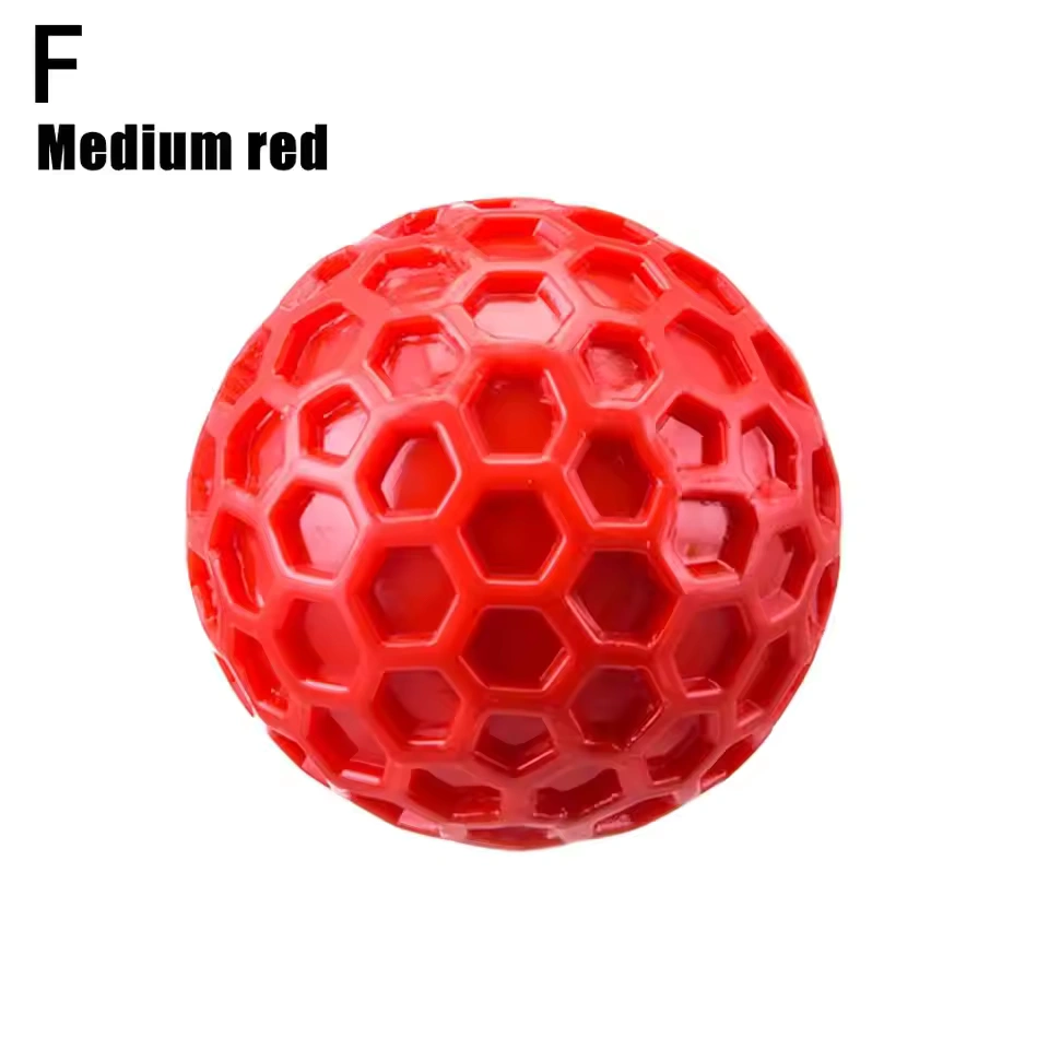 Squeaky Dog Ball Interactive Chew Toy for Aggressive Chewers Large Breeds Anxiety Relief Teeth Cleaning Outdoor Waterproof Toy
