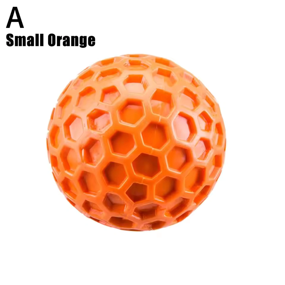 Squeaky Dog Ball Interactive Chew Toy for Aggressive Chewers Large Breeds Anxiety Relief Teeth Cleaning Outdoor Waterproof Toy