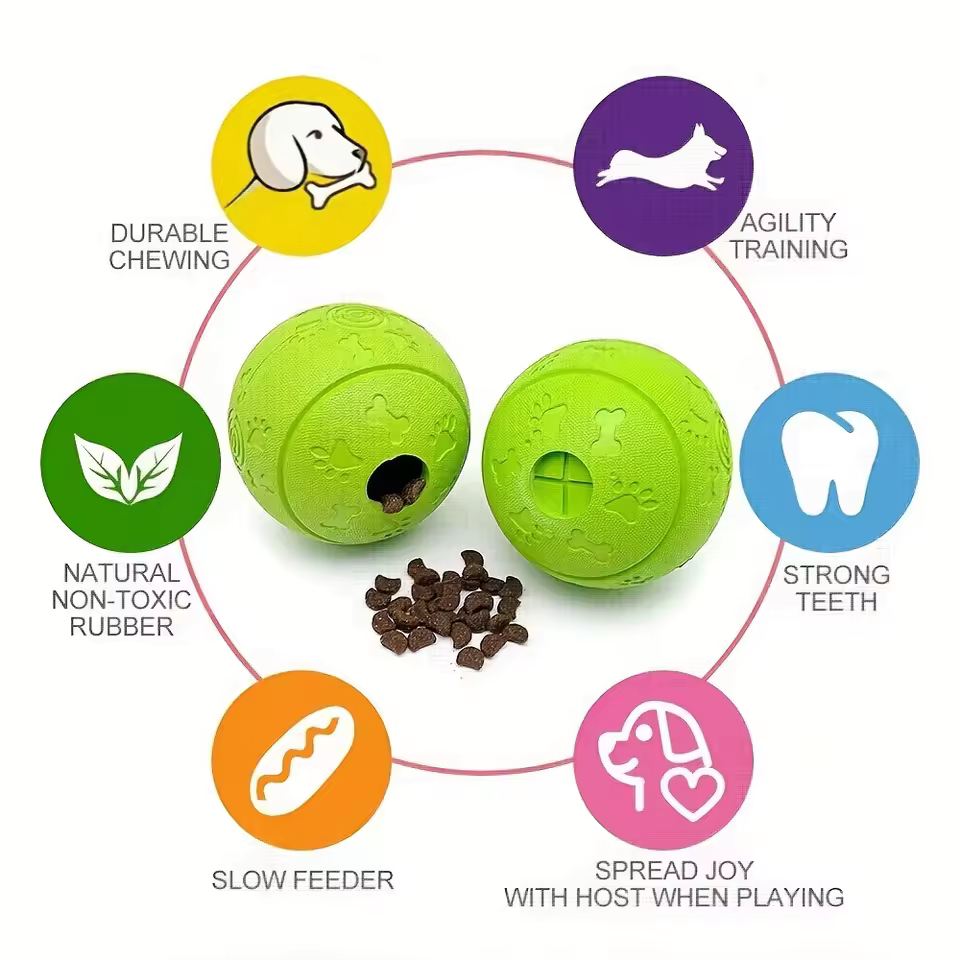 Interactive Dog Toys for Treat Dispensing