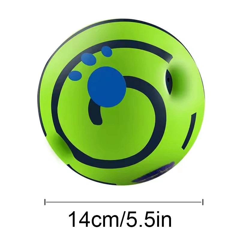 Super Sale Dog Toy Wobble Wag Giggle Ball Interactive Dog Attention Toy Fun Giggle Sounds When Rolled or Shaken Pets Know Best