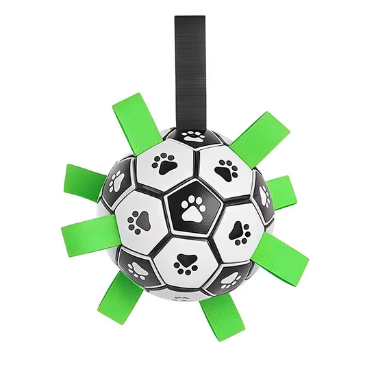 Interactive Dog Football Toy Soccer Ball Inflated Training Toy for Dogs Outdoor Border Collie Balls For Large Dogs Pet Supplies